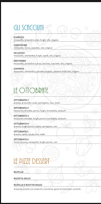 Menu / carte de Il Pizzarellone Di Piero Musarra à Ragusa