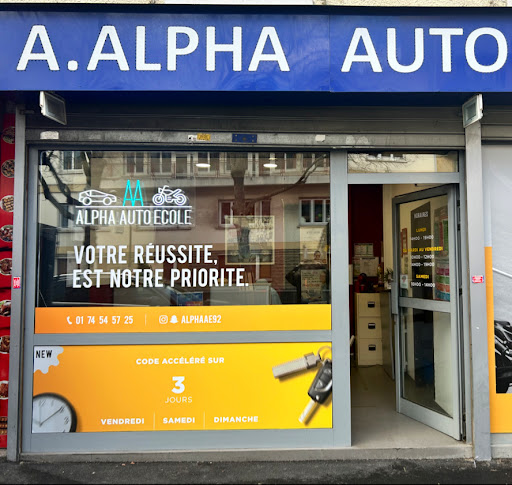 A.alpha Auto-École à Colombes, Hauts-de-Seine