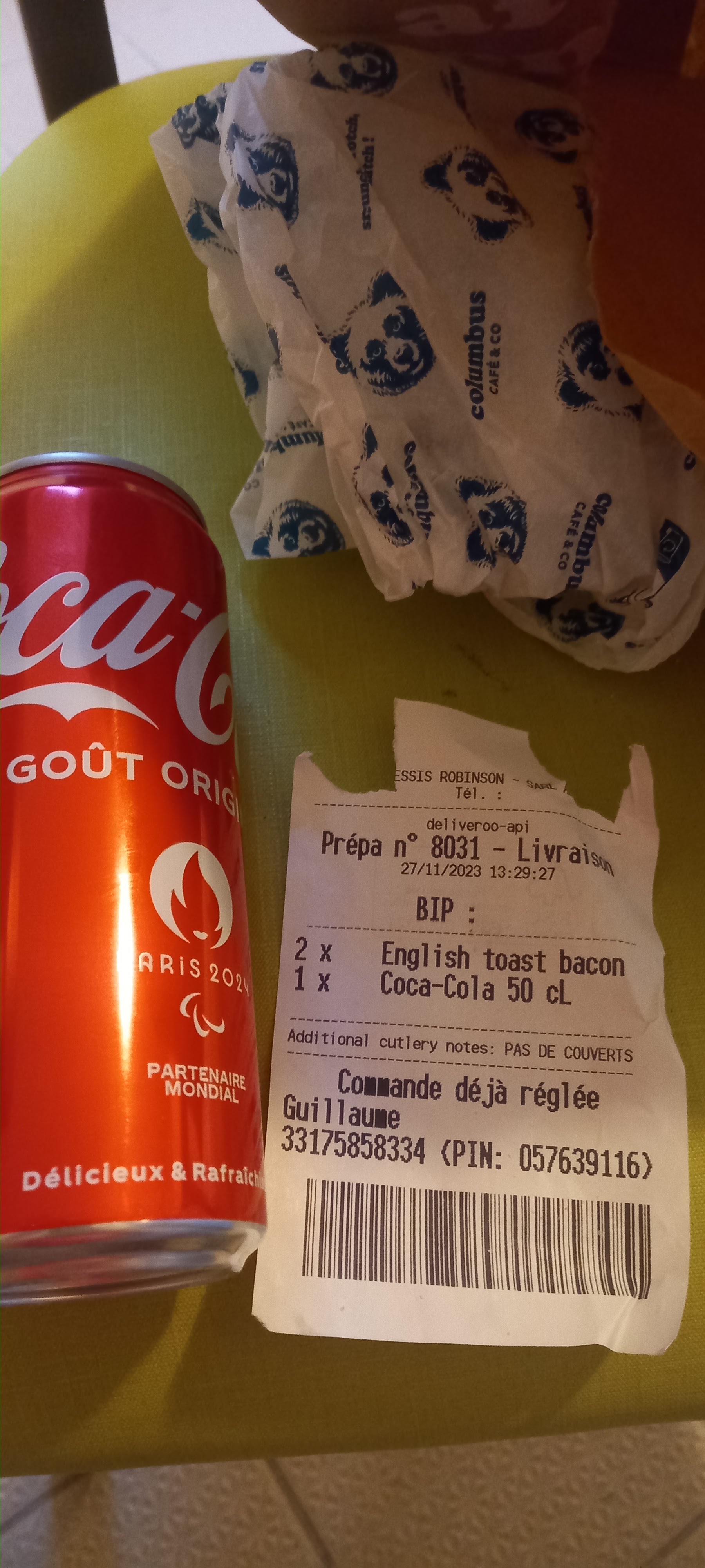 Photo n° 1 de l'avis de Guillaume.s fait le 27/11/2023 à 12:54