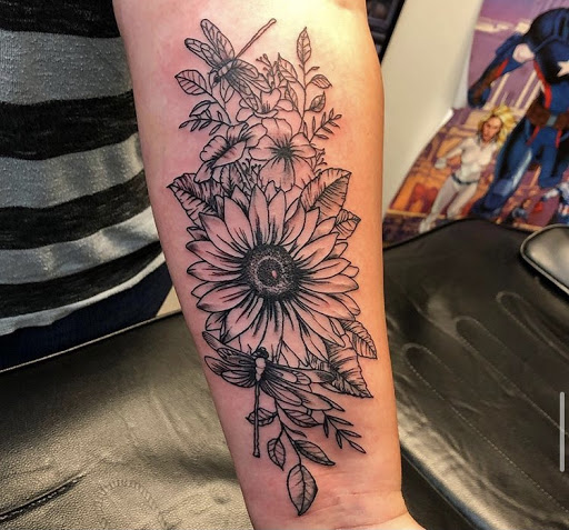 Explore southwest tattoo ideas, creative tattoo ideas in Alamosa, available at The Shop Tattoo & Comics