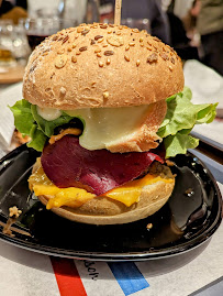 Hamburger du Restaurant de hamburgers L'atelier de Marion - Hamburger Lyon, croustibun - n°18