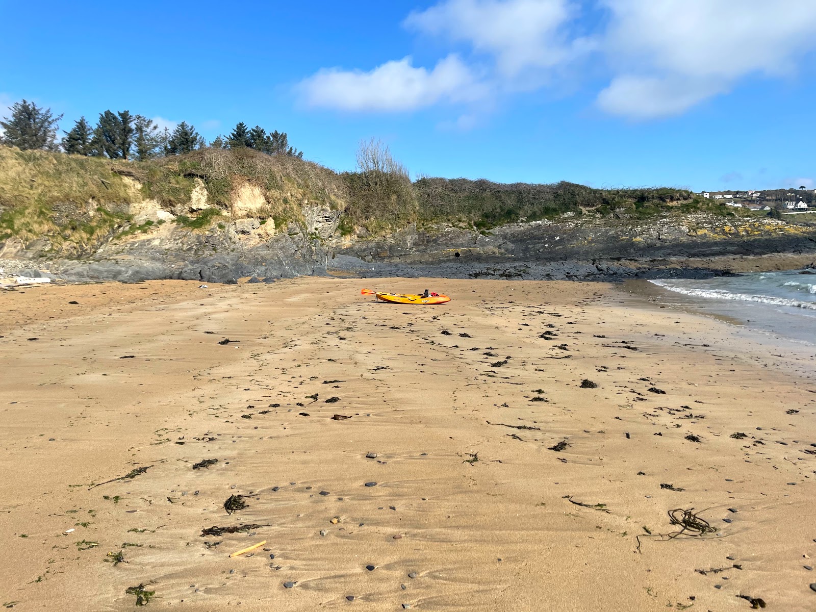 Foto de Ringabella Bay Beach com muito limpo nível de limpeza