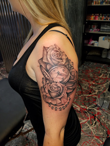 Explore tattoo ideas for inner forearm, creative tattoo ideas in Monroe, available at The House of Ink