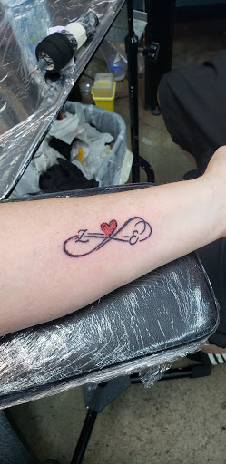 Explore inner forearm tattoo ideas, creative tattoo ideas in Noblesville, available at Mystic Images Tattoo Co.