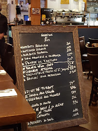 Restaurant italien Visconti à Paris (la carte)