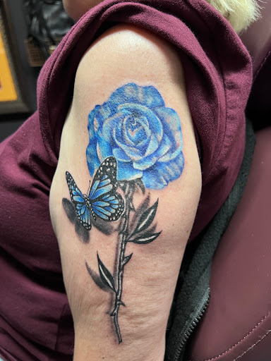 Explore mac miller tattoo ideas, creative tattoo ideas in Warner Robins, available at Untold Pain Tattoo Studio