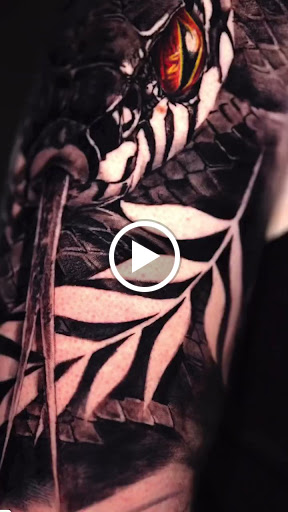 Find christmas tattoo ideas for your next unique tattoo in Corona at Crop Circles Tattoo Studio