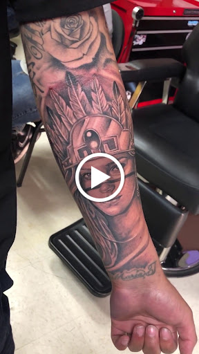 Explore tattoo initials ideas, creative tattoo ideas in San Diego, available at Wylde Sydes Tattoo & Body Piercing