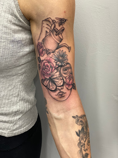 Explore tattoo lettering ideas, creative tattoo ideas in Bel Air, available at Studio Noir