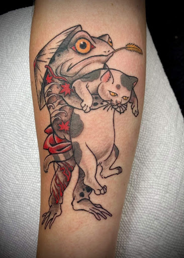 Find tattoo clock ideas for your next unique tattoo in Savannah at Tramp Art Studios