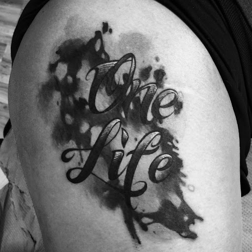 Explore line art tattoo ideas, creative tattoo ideas in Brainerd, available at One Life Tattoo Studio