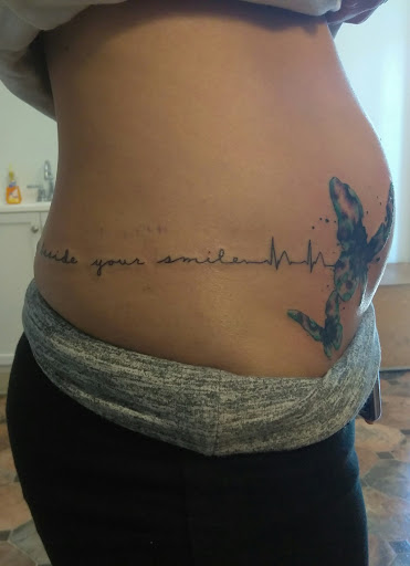 Explore initial tattoo ideas for females, creative tattoo ideas in Hebron, available at Explosive Ink Tattoo