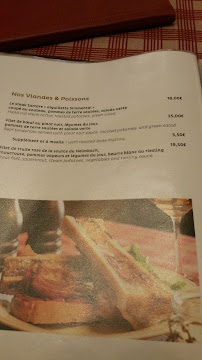 Restaurant de spécialités alsaciennes Winstub Meiselocker à Strasbourg (la carte)