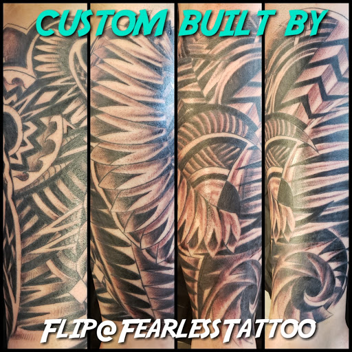 Find tattoo business cards ideas for your next unique tattoo in Anderson at FearlessTattoos and Piercing