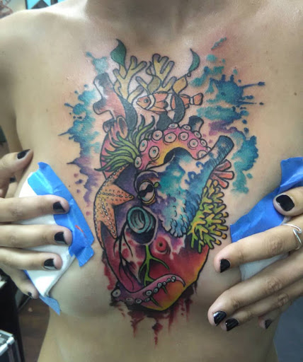Explore his her matching tattoos ideas, creative tattoo ideas in Hilo, available at Native Flesh Tattoo