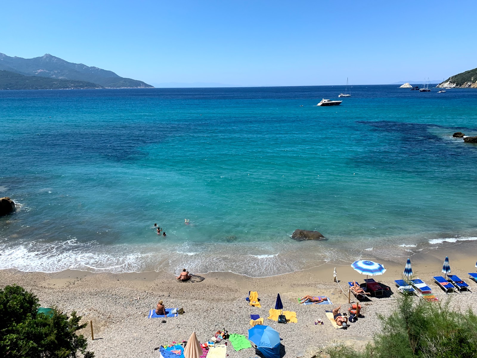 Foto van Spiaggia del Viticcio II met kleine baai