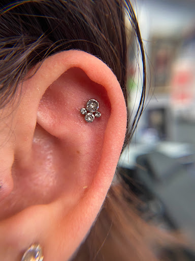 Explore bluey tattoo ideas, creative tattoo ideas in Orange, available at Symbiosis Body Piercing