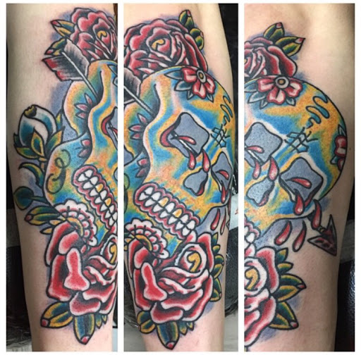 Explore black veil brides tattoo ideas, creative tattoo ideas in Florissant, available at St. Louis Ink