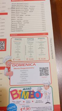 La trattoria del Cantuccio à Solbiate Olona menu