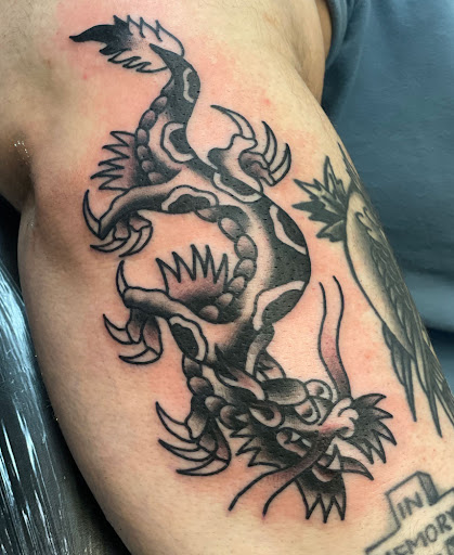 Explore rose foot tattoo ideas, creative tattoo ideas in Bethlehem, available at Steel City Tattoo