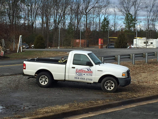 Auto Repair Shop «Ladysmith Tire & Auto», reviews and photos, 18031 Green Rd, Ruther Glen, VA 22546, USA