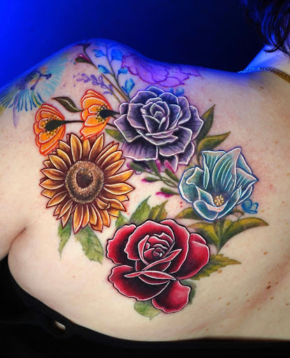 Explore witchcraft tattoo ideas, creative tattoo ideas in New York, available at Red Baron Ink Tattoo and Piercing