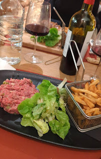 Steak tartare du Restaurant français La Table d'Emile & Fernand à Toulouse - n°5