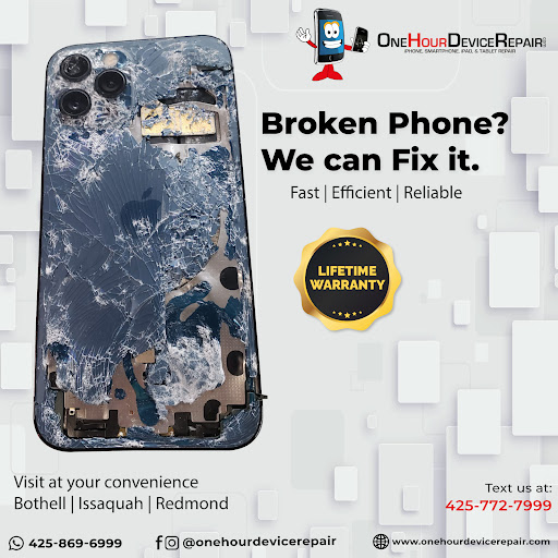 Mobile Phone Repair Shop «One Hour Device Repair Inc.», reviews and photos, 7867 Leary Way NE, Redmond, WA 98052, USA