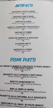 Restaurant Il Sassoscritto à Livorno - menu / carte