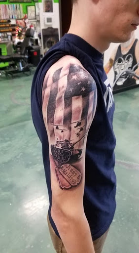 Explore finger lettering tattoo ideas, creative tattoo ideas in Roanoke, available at Saint Cecilias Art Studio