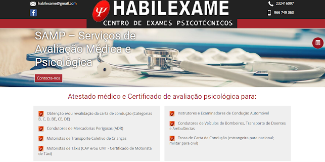 Hábilexame - Centro De Exames Psicotécnicos Lda - Psicólogo