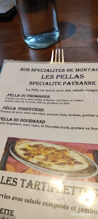 Le Petit Paysan à Villard-de-Lans menu