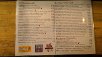 Menu du Manitoba Pizzeria à Genoa