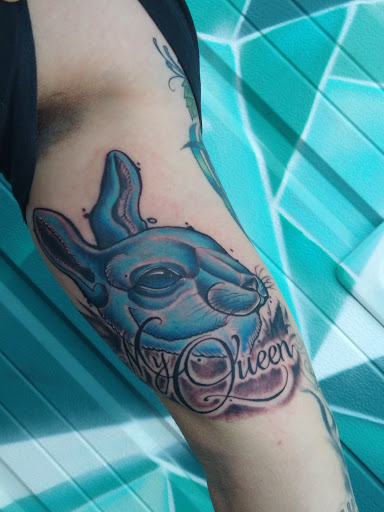 Explore akira tattoo ideas, creative tattoo ideas in Asheville, available at Diamond Thieves Body Piercing and Tattoo