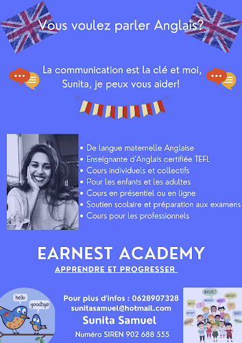 Cours d'anglais EARNEST ACADEMY, FRANCE La Bâtie-Montgascon