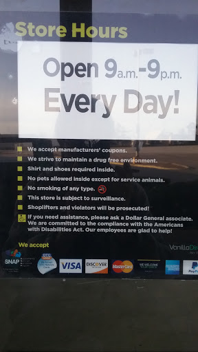 Discount Store «Dollar General», reviews and photos, 1151 Old US Highway 127 Road, Frankfort, KY 40601, USA