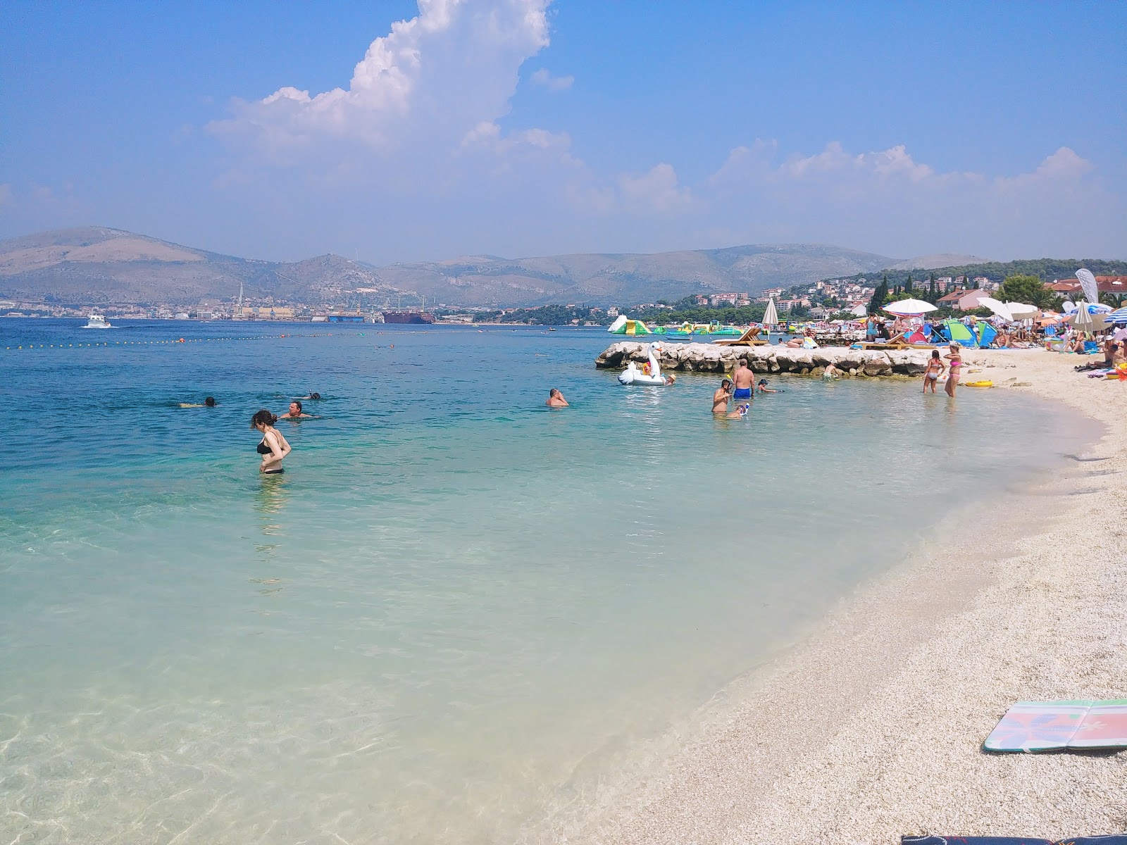 Okrug Gornji IV beach'in fotoğrafı çok temiz temizlik seviyesi ile