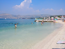 Okrug Gornji IV beach'in fotoğrafı çok temiz temizlik seviyesi ile