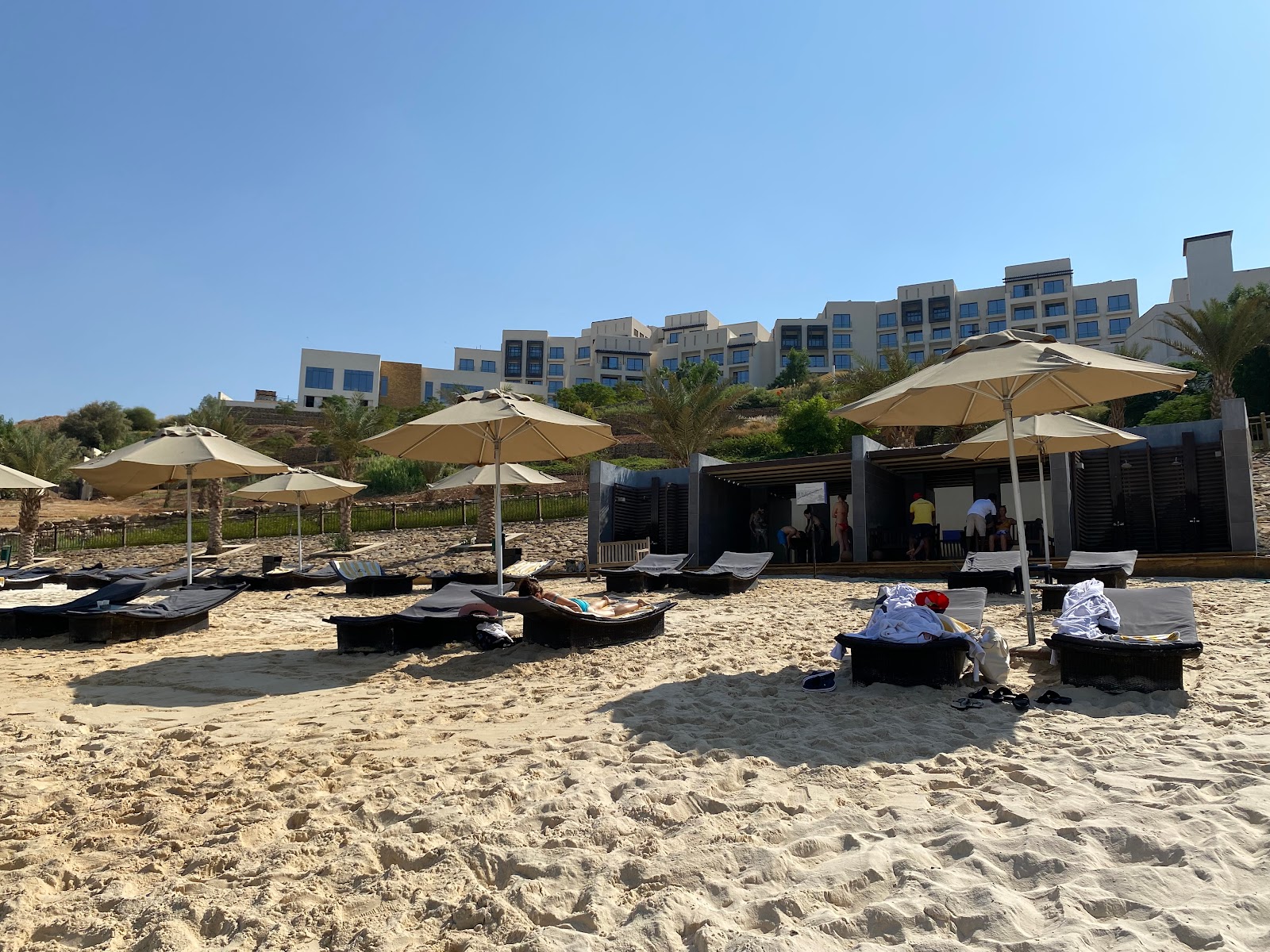 Hilton Dead Sea Beach'in fotoğrafı otel alanı