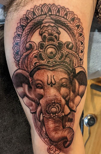 Explore sleeve tattoo ideas men, creative tattoo ideas in Tucson, available at The Painted Lady Tattoo