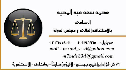 محمد سعد عبد المجيد المحامي بالنقض والإدارية العليا
