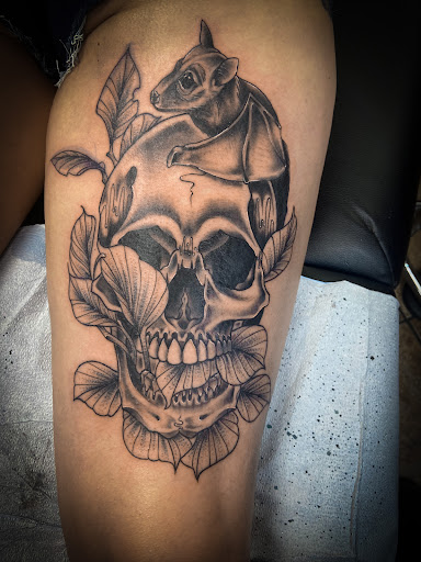 Explore hairline tattoo ideas, creative tattoo ideas in Oregon City, available at Lucky Supreme Tattoo