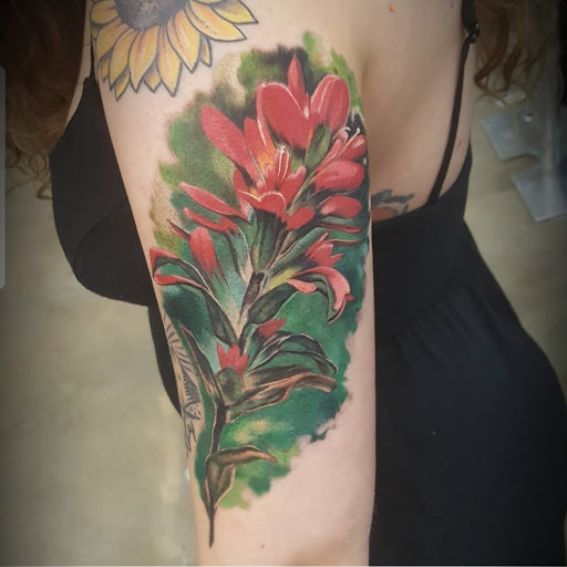 Explore grizzly bear tattoo ideas, creative tattoo ideas in Rehoboth Beach, available at Tattoo Galaxy (Rehoboth Beach) Piercing & Custom tattoos