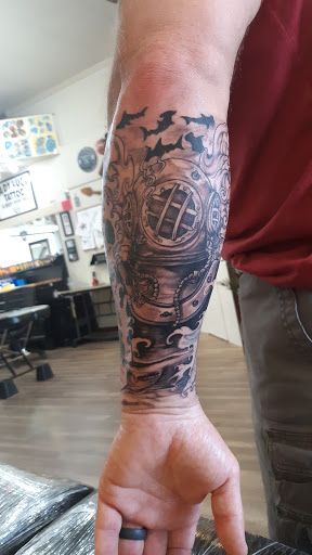 Explore tattoo ideas for the hand, creative tattoo ideas in Kailua Kona, available at Lady Luck Tattoo & Body Piercing