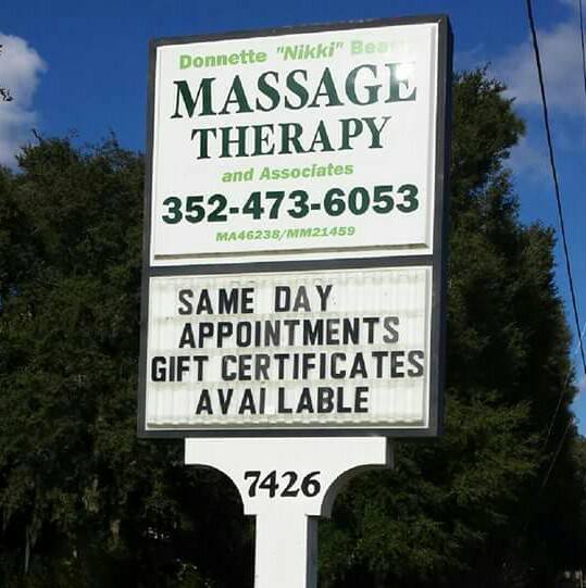 Donnette N. Beard, Massage Therapy, LLC MM21459 32656