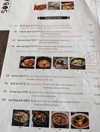 Soban Restaurant - Heidelberg à Heidelberg menu