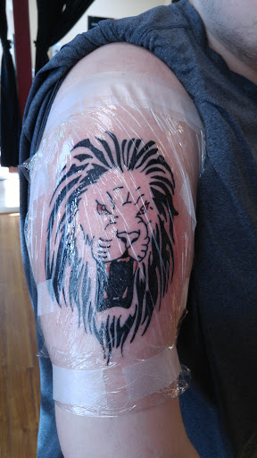 Explore 1985 tattoo ideas, creative tattoo ideas in Pitman, available at Mythic Ink Tattoo