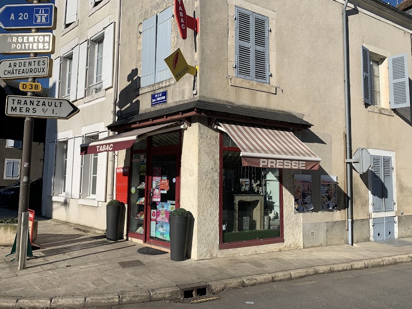 Tabac presse le saint sepulchre à Neuvy-Saint-Sépulchre (Indre 36)