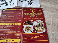 Menu / carte de Weimar Kebab Haus à Weimar