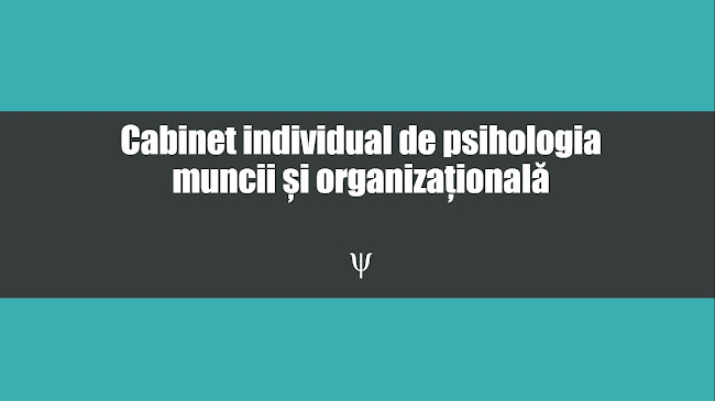 Cabinet Psihologie George Bunescu - Psiholog